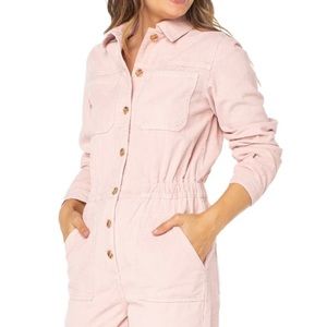 NWOT - Celebrity Pink- Pink Juniors Courduroy Jumpsuit